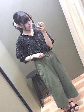 ﾕﾂﾞﾂﾞｷさん（レディース・155cm）の夏コーディネート