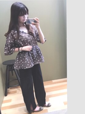 ﾕﾂﾞﾂﾞｷさん（レディース・156cm）の夏コーディネート