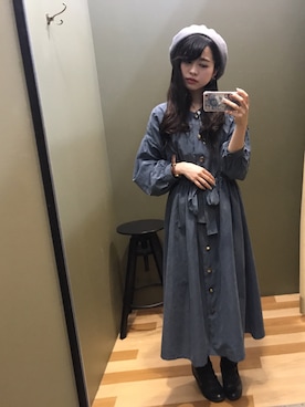 ﾕﾂﾞﾂﾞｷさん（レディース・157cm）の秋コーディネート