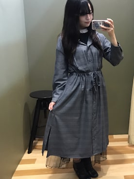 ﾕﾂﾞﾂﾞｷさん（レディース・157cm）の秋コーディネート