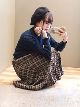 ﾕﾂﾞﾂﾞｷさん（レディース・157cm）の秋コーディネート