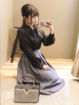 ユヅヅキさん(レディース・157cm)の秋コーディネート