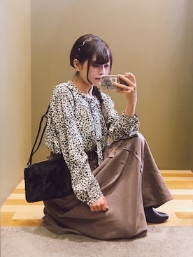 ﾕﾂﾞﾂﾞｷさん（レディース・157cm）の冬コーディネート