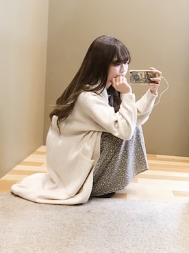 ユヅヅキさん(レディース・157cm)の冬コーディネート