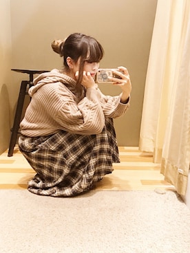 ﾕﾂﾞﾂﾞｷさん（レディース・157cm）の冬コーディネート