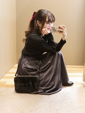 ﾕﾂﾞﾂﾞｷさん（レディース・157cm）の冬コーディネート