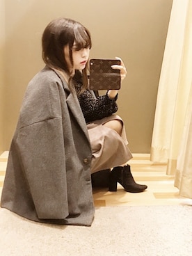 ﾕﾂﾞﾂﾞｷさん（レディース・157cm）の冬コーディネート