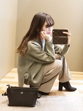 ﾕﾂﾞﾂﾞｷさん（レディース・157cm）の冬コーディネート