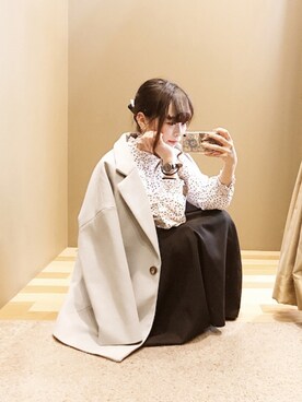 ユヅヅキさん(レディース・157cm)の冬コーディネート