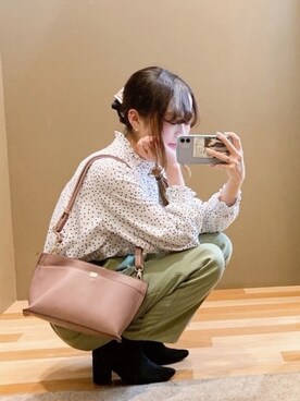 ﾕﾂﾞﾂﾞｷさん（レディース・157cm）の冬コーディネート