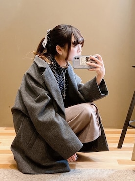 ﾕﾂﾞﾂﾞｷさん（レディース・157cm）の冬コーディネート