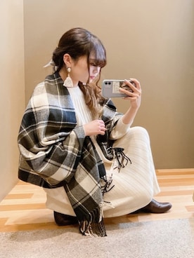 ﾕﾂﾞﾂﾞｷさん（レディース・157cm）の冬コーディネート