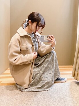 ユヅヅキさん(レディース・157cm)の冬コーディネート