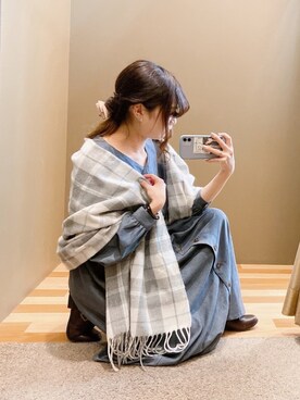 ﾕﾂﾞﾂﾞｷさん（レディース・157cm）の冬コーディネート