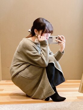 ﾕﾂﾞﾂﾞｷさん（レディース・157cm）の冬コーディネート