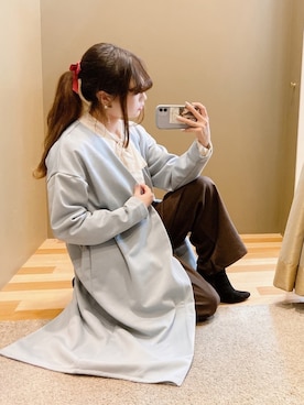 ユヅヅキさん(レディース・157cm)の冬コーディネート