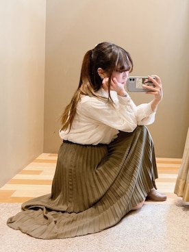 ユヅヅキさん(レディース・157cm)の冬コーディネート