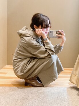 ﾕﾂﾞﾂﾞｷさん（レディース・157cm）の冬コーディネート