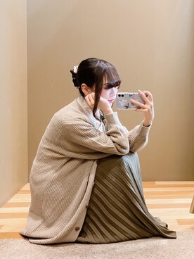 ユヅヅキさん(レディース・157cm)の冬コーディネート