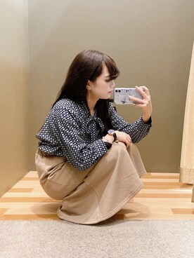 ﾕﾂﾞﾂﾞｷさん（レディース・157cm）の冬コーディネート