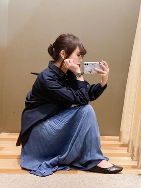 ユヅヅキさん(レディース・157cm)の冬コーディネート