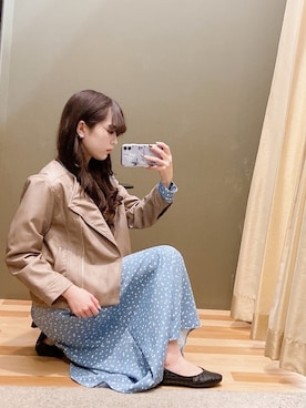ユヅヅキさん(レディース・157cm)の冬コーディネート