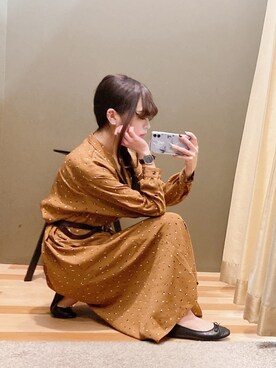 ﾕﾂﾞﾂﾞｷさん（レディース・157cm）の冬コーディネート