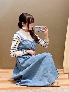 ﾕﾂﾞﾂﾞｷさん（レディース・157cm）の春コーディネート