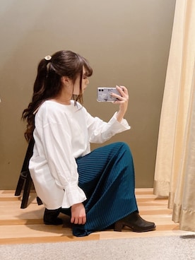 ユヅヅキさん(レディース・157cm)の春コーディネート