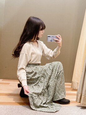 ﾕﾂﾞﾂﾞｷさん（レディース・157cm）の春コーディネート