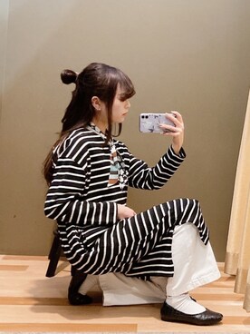 ユヅヅキさん(レディース・157cm)の春コーディネート