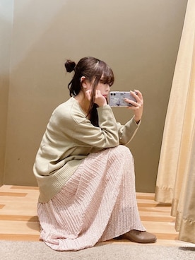 ユヅヅキさん(レディース・157cm)の春コーディネート