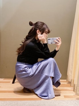 ユヅヅキさん(レディース・157cm)の春コーディネート