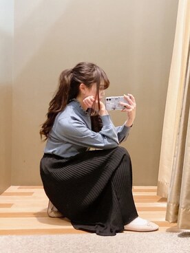 ユヅヅキさん(レディース・157cm)の春コーディネート