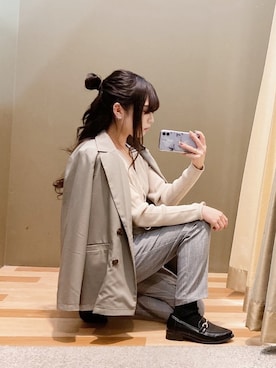 ﾕﾂﾞﾂﾞｷさん（レディース・157cm）の春コーディネート