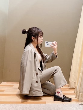 ユヅヅキさん(レディース・157cm)の春コーディネート