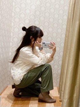 ユヅヅキさん(レディース・157cm)の春コーディネート