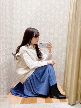 ﾕﾂﾞﾂﾞｷさん（レディース・157cm）の春コーディネート