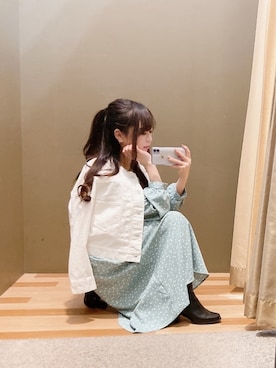 ユヅヅキさん(レディース・157cm)の春コーディネート