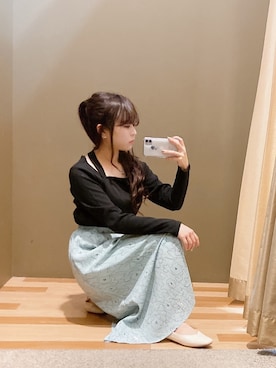 「Green　Parks（グリーンパークス）のアイテム（パンプス）」を使った、ﾕﾂﾞﾂﾞｷさん（レディース・157cm）の春コーディネート