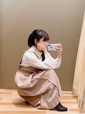 ユヅヅキさん(レディース・157cm)の春コーディネート