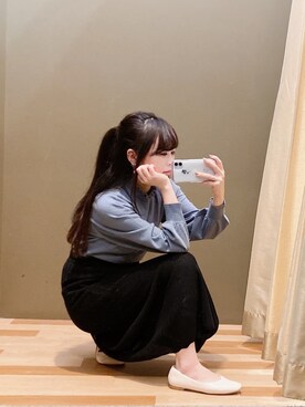 ユヅヅキさん(レディース・157cm)の春コーディネート