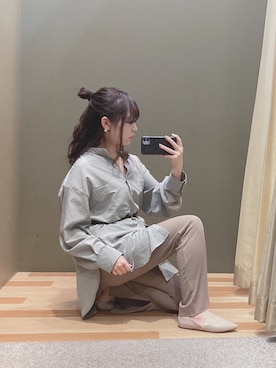ユヅヅキさん(レディース・157cm)の春コーディネート