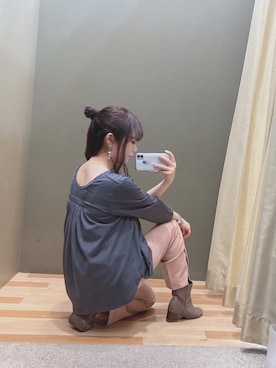 「ELENCARE DUE（エレンカーレデュエ）のアイテム」を使った、ﾕﾂﾞﾂﾞｷさん（レディース・157cm）の春コーディネート