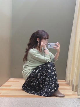 ﾕﾂﾞﾂﾞｷさん（レディース・157cm）の春コーディネート