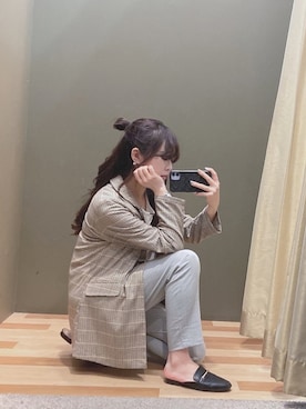 ﾕﾂﾞﾂﾞｷさん（レディース・157cm）の春コーディネート