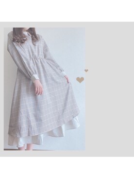 「レベッカブティック」｜ﾕﾂﾞﾂﾞｷさん（レディース・158cm）の春コーディネート