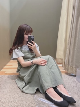 ユヅヅキさん(レディース・158cm)の春コーディネート