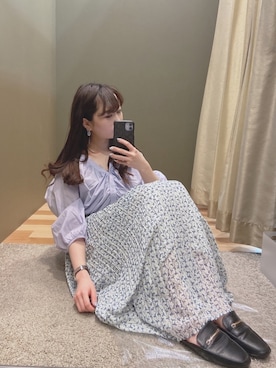 ユヅヅキさん(レディース・158cm)の春コーディネート