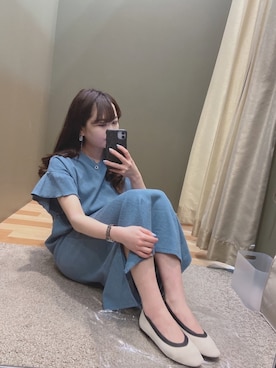 ユヅヅキさん(レディース・158cm)の春コーディネート